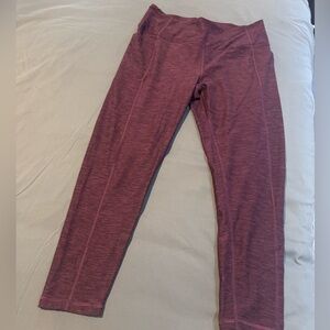 Victoria's Secret Maroon Activewear With Pockets. Size 14